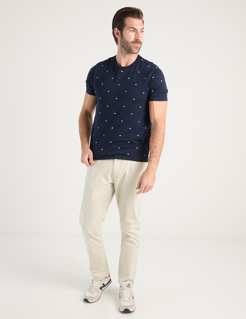 Playera cuello redondo para hombre 3