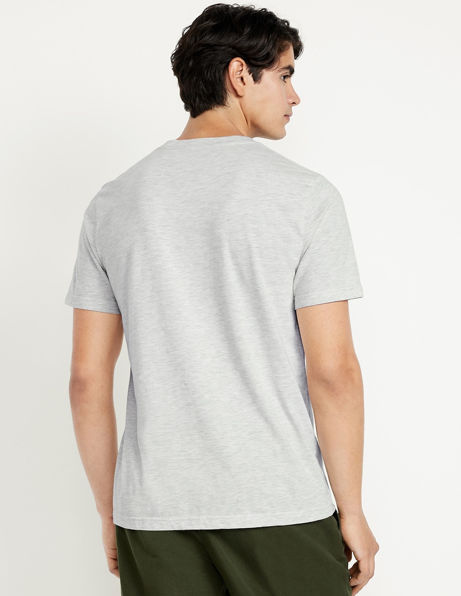 Playera cuello redondo para hombre 2
