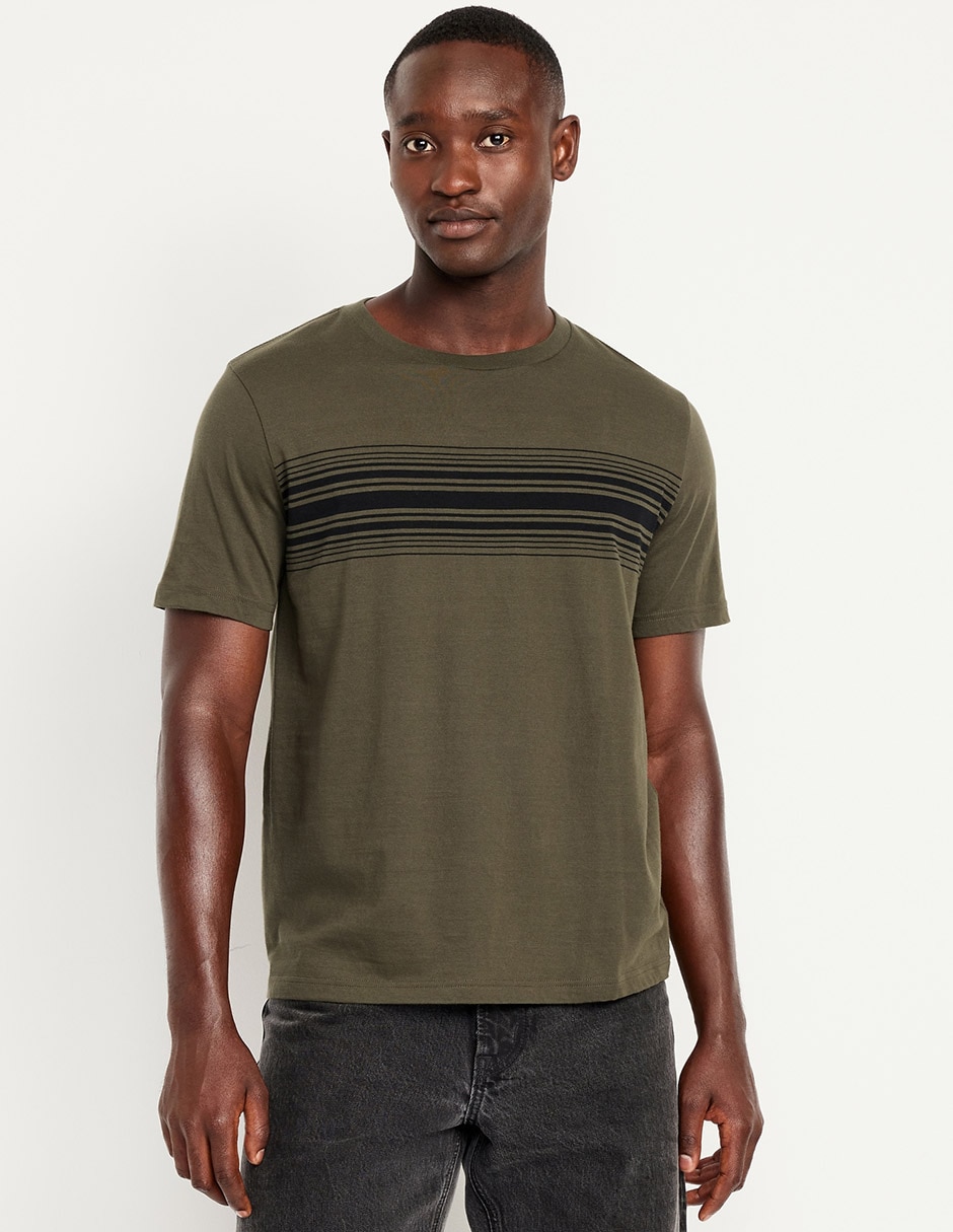 Playera cuello redondo para hombre