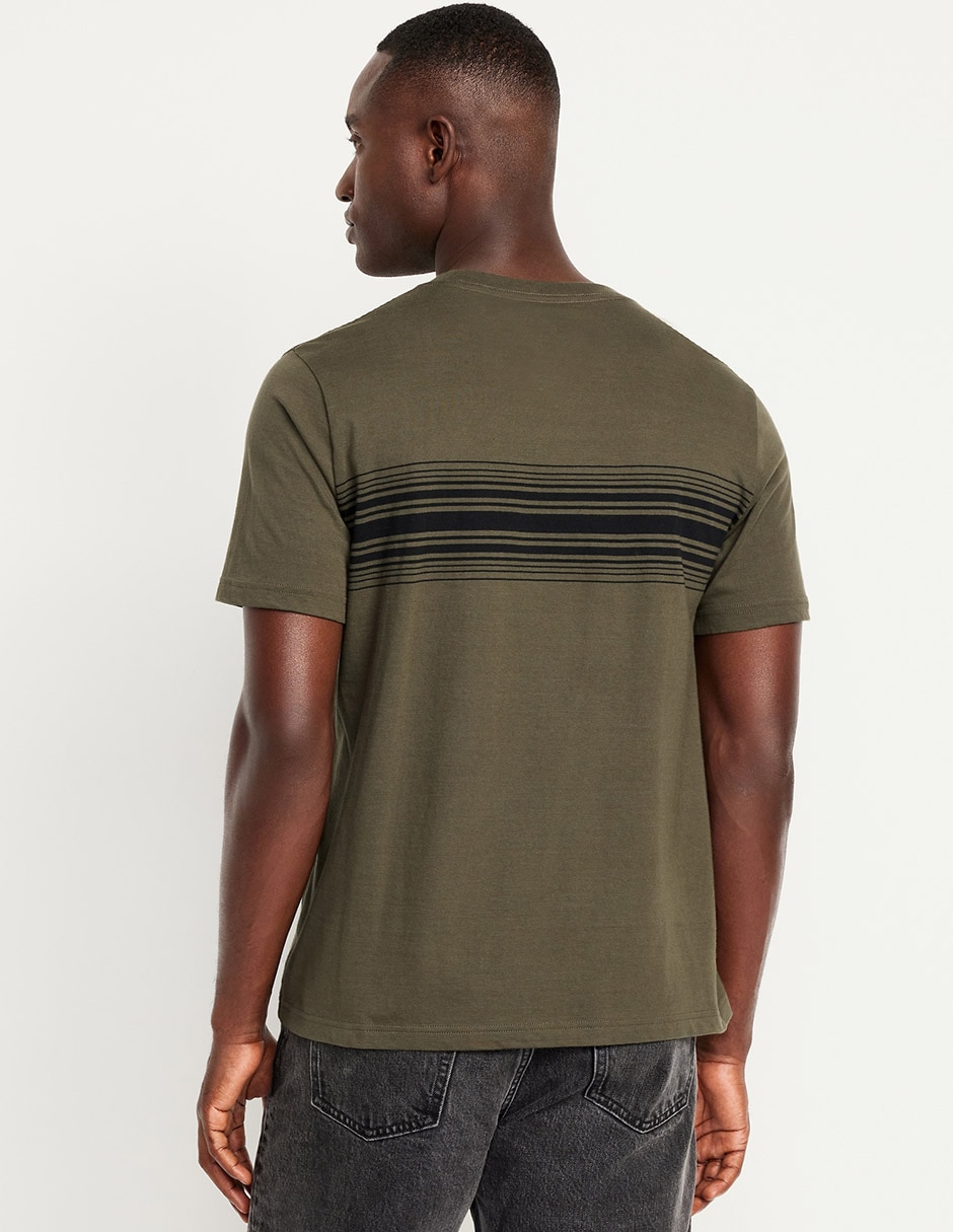 Playera cuello redondo para hombre 2