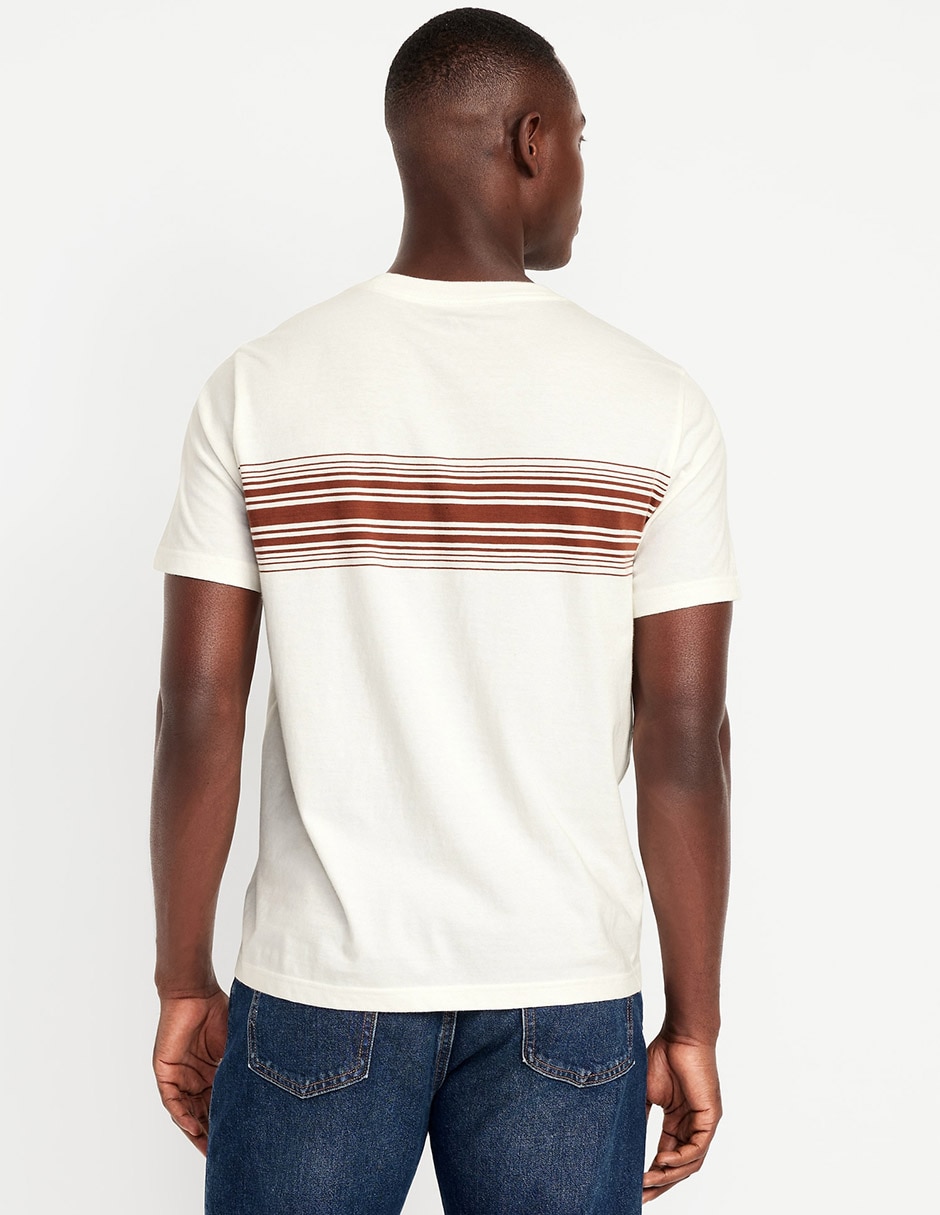 Playera cuello redondo para hombre 2