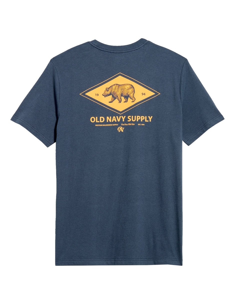 Playera cuello redondo para hombre 2