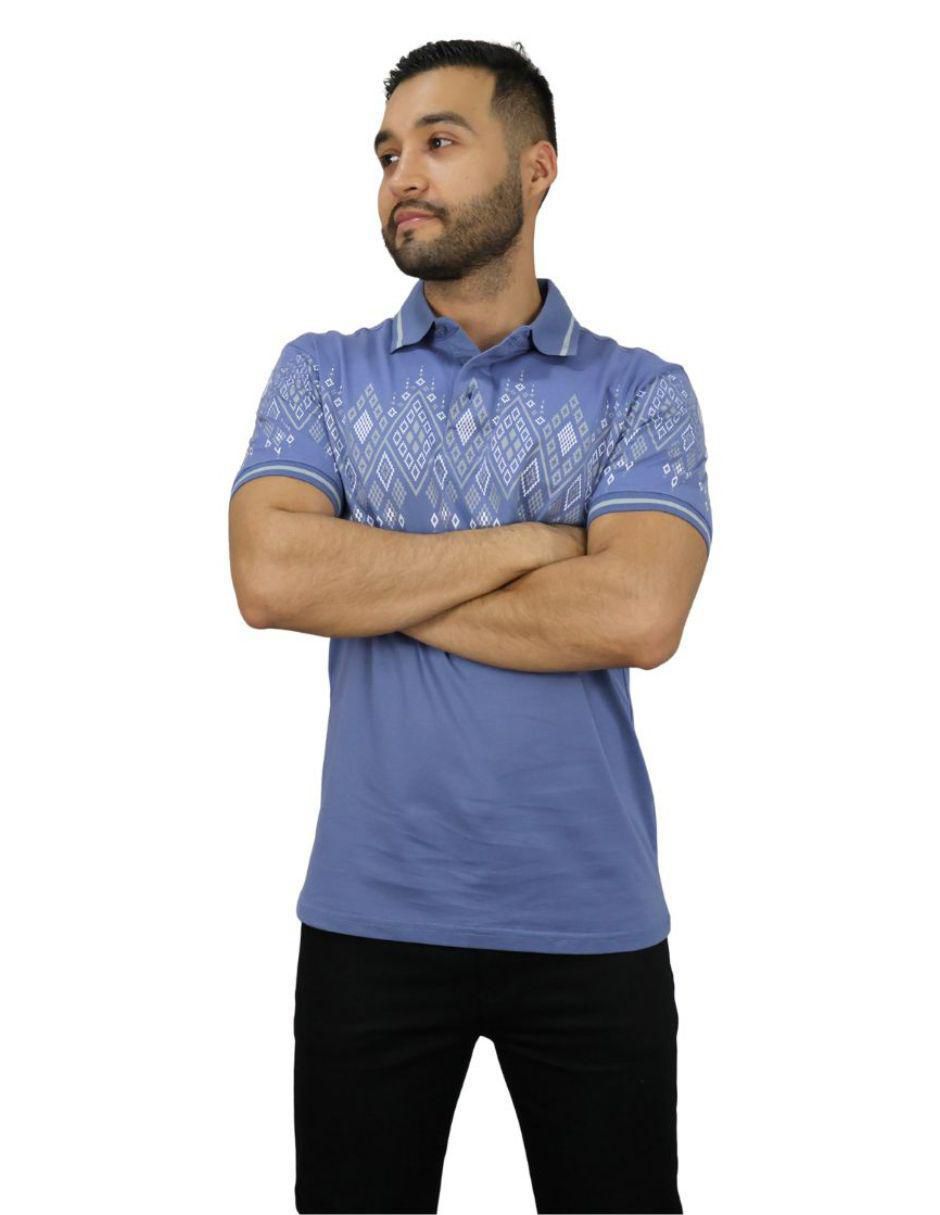 Playera tipo polo AZP1031 para hombre 2