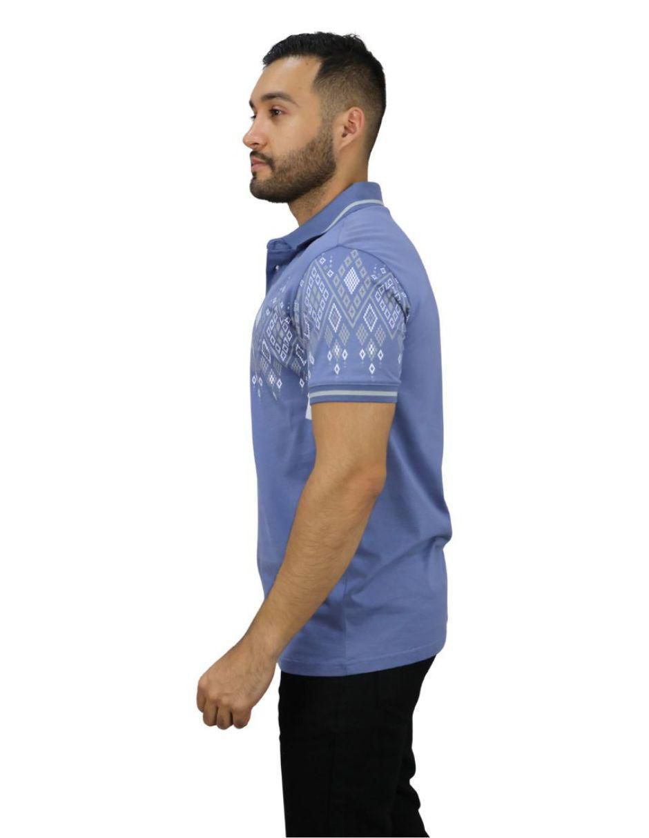 Playera tipo polo AZP1031 para hombre 4