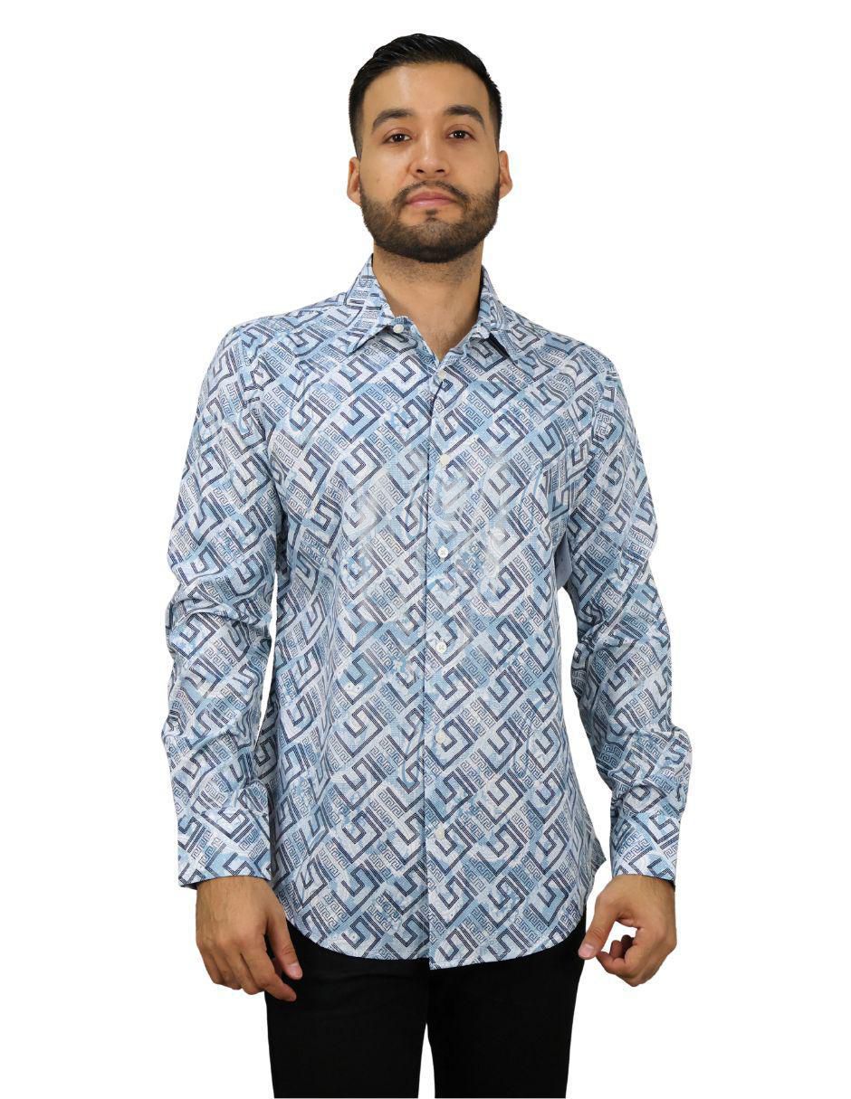 Camisa casual manga larga para hombre Camisa casual manga larga para hombre