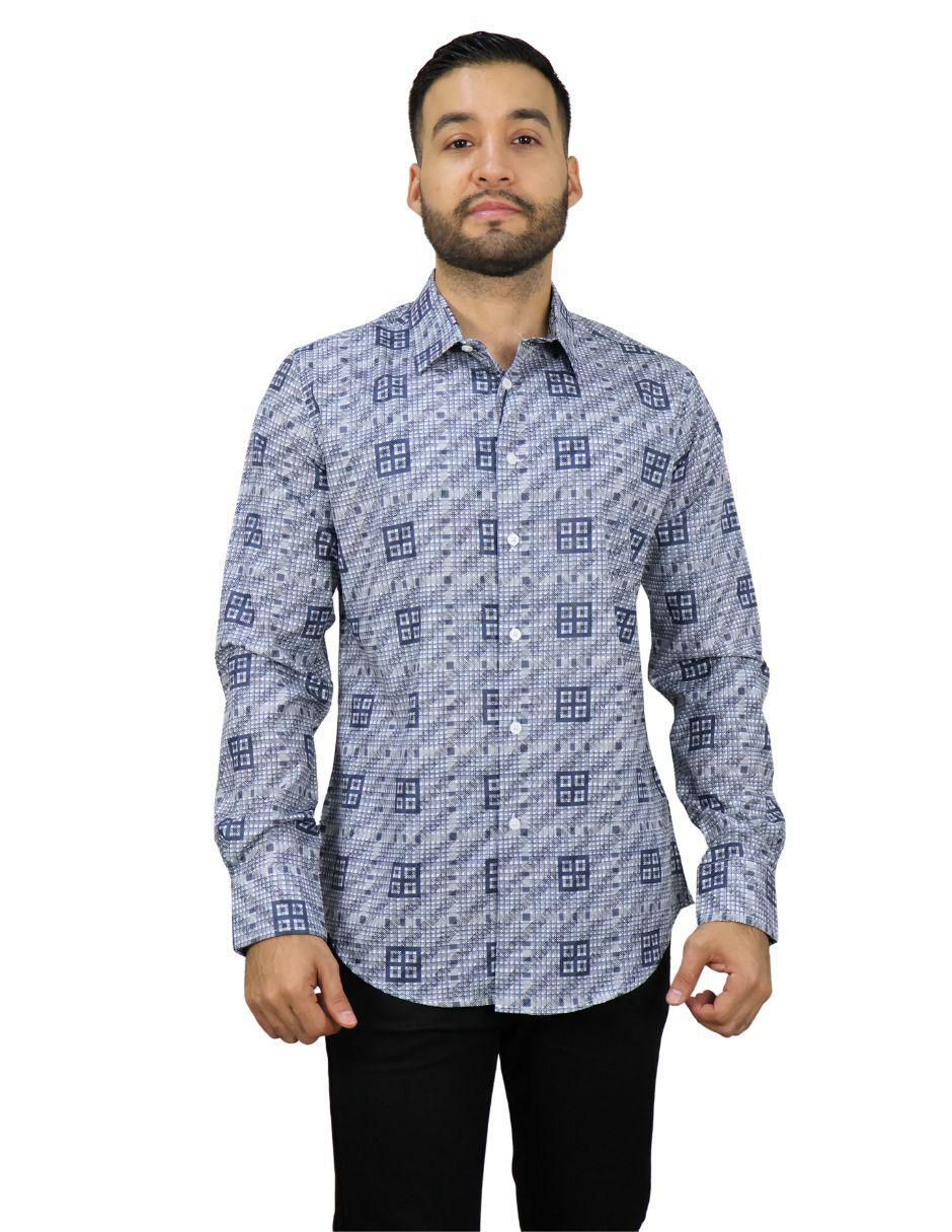 Camisa casual manga larga para hombre Camisa casual manga larga para hombre