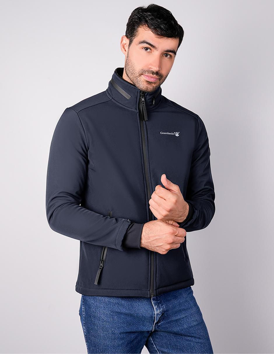 Chamarra casual impermeable capucha desmontable para hombre Chamarra casual impermeable capucha desmontable para hombre
