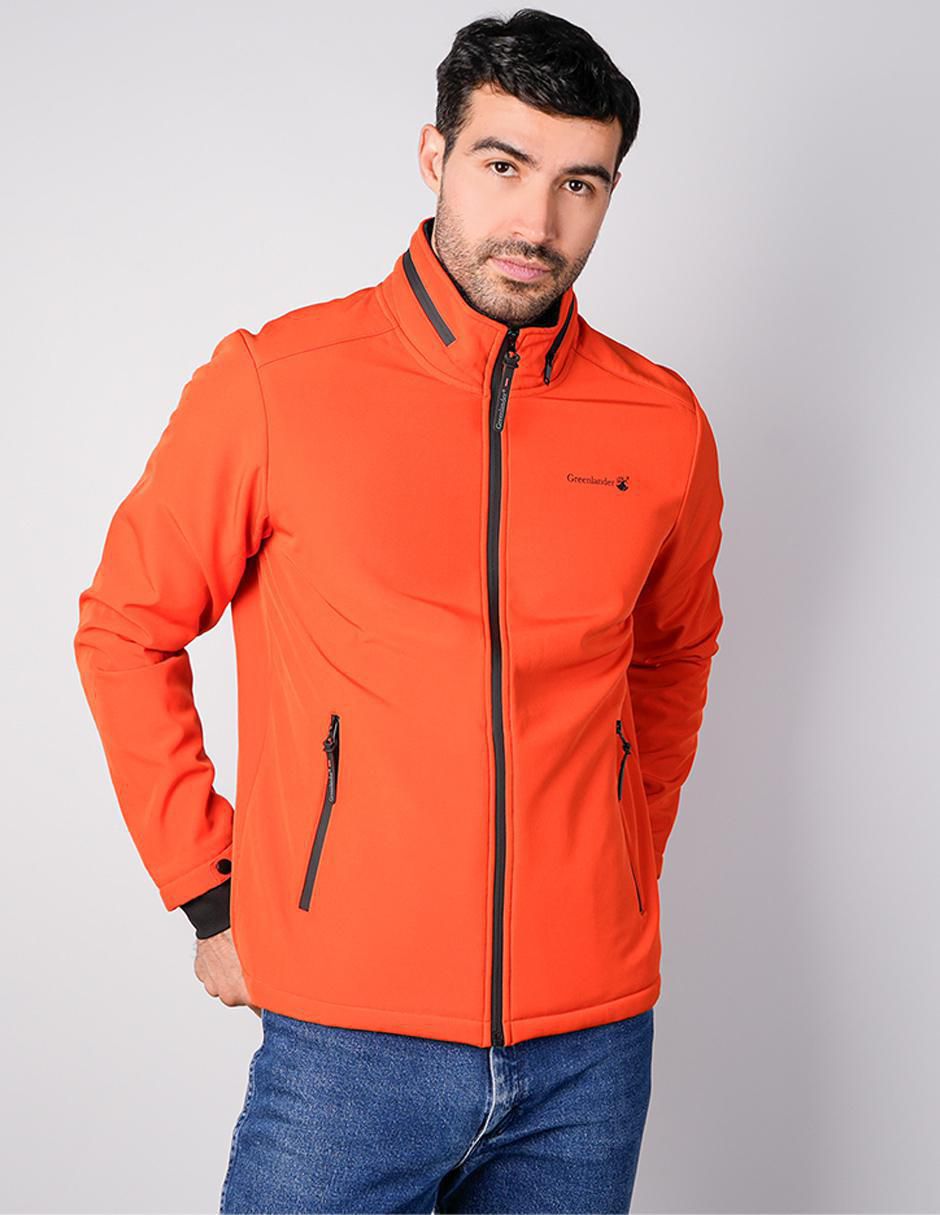 Chamarra casual impermeable capucha desmontable para hombre 1