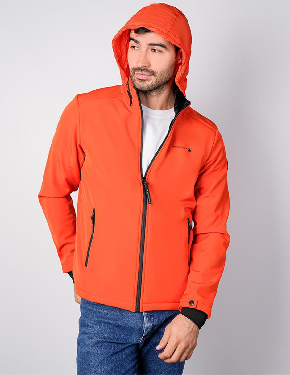 Chamarra casual impermeable capucha desmontable para hombre 4