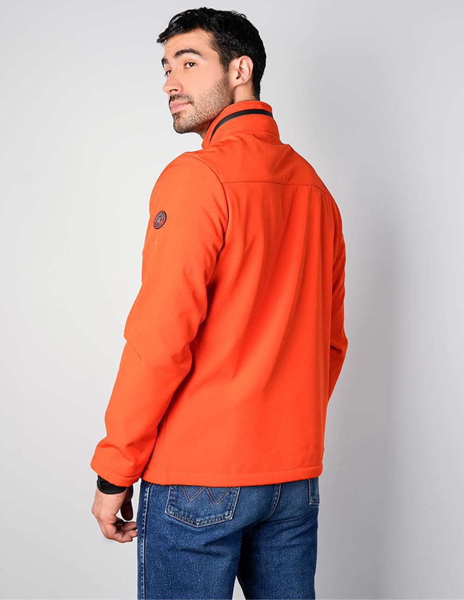 Chamarra casual impermeable capucha desmontable para hombre 5