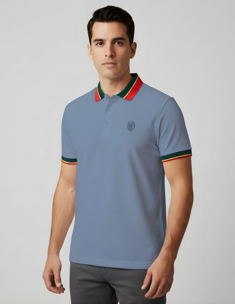 Playera tipo polo para hombre