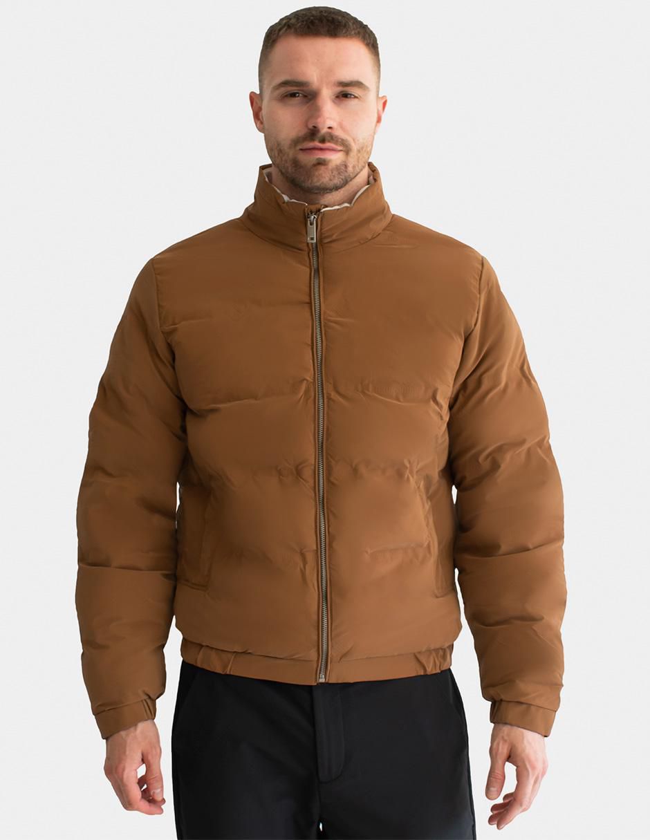 Chamarra capitonada con bolsillos para hombre Chamarra capitonada con bolsillos para hombre