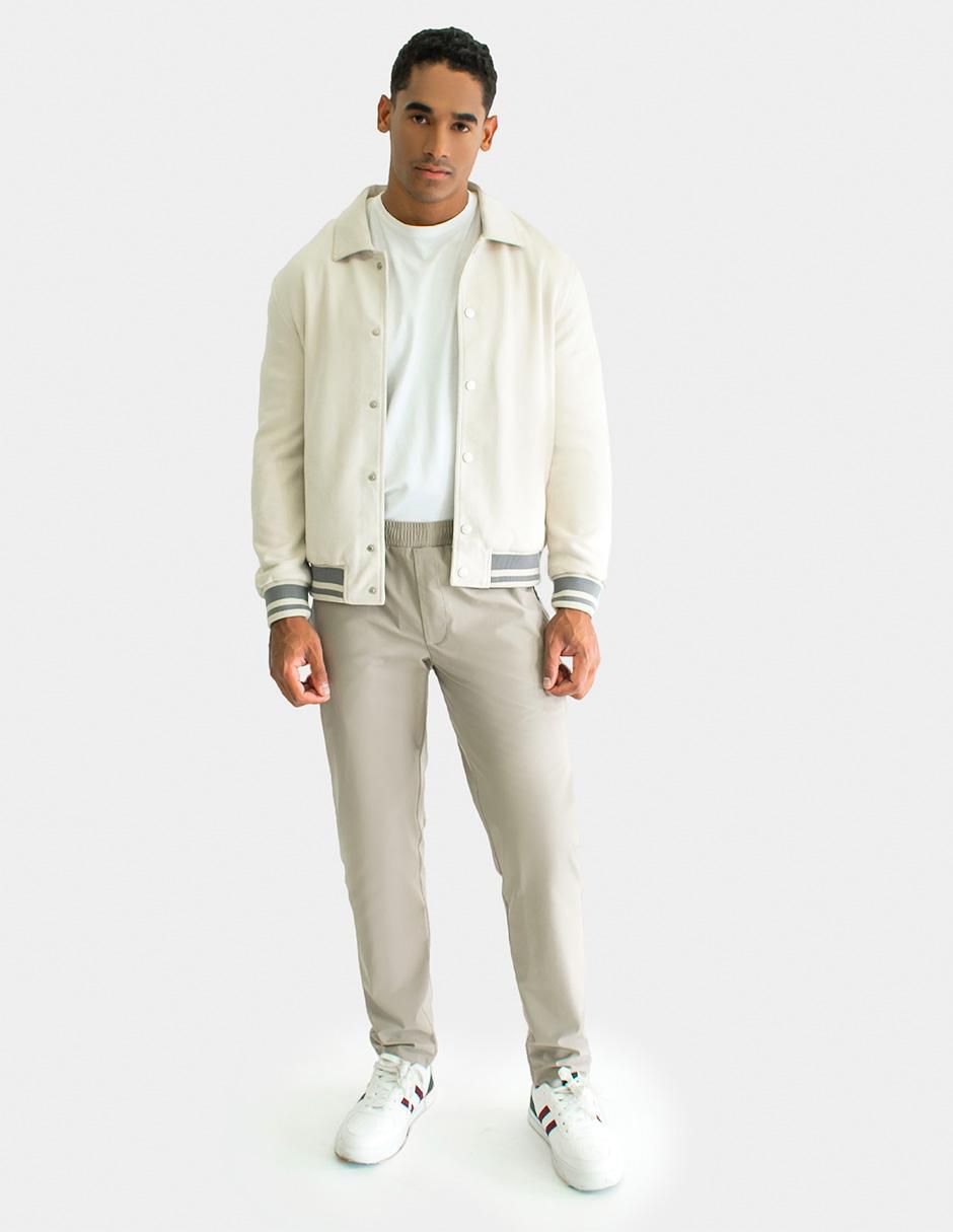 Chamarra casual con bolsillos para hombre 3