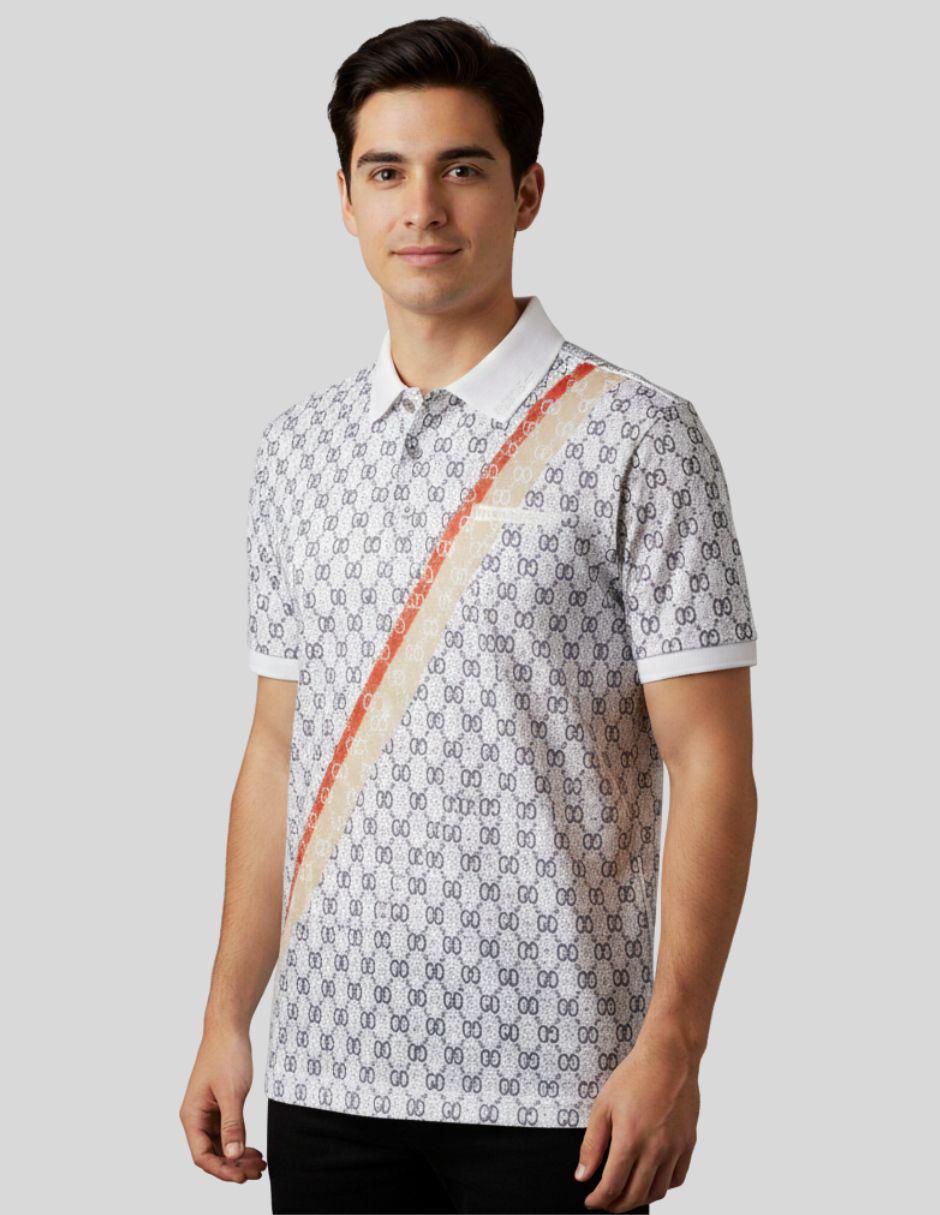 Playera tipo polo para hombre