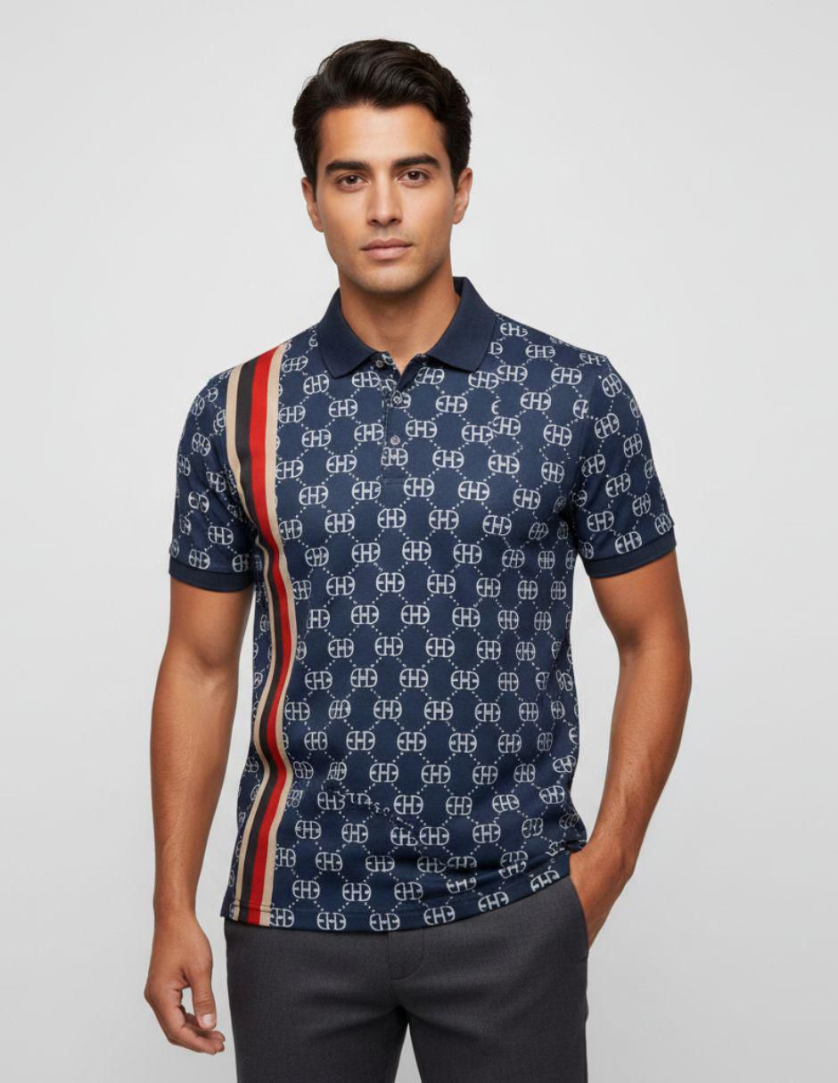 Playera tipo polo para hombre