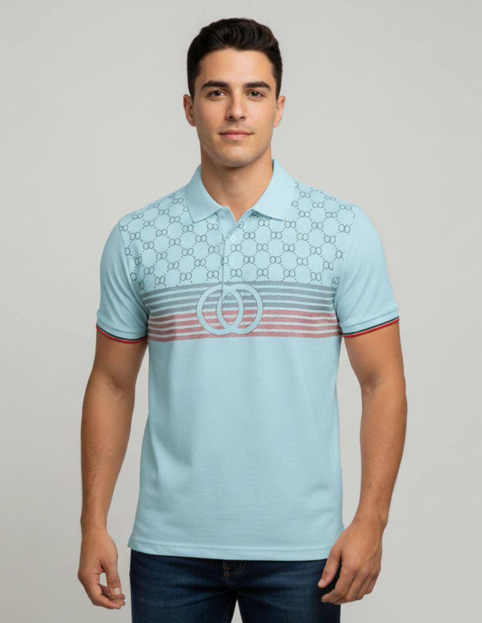 Playera tipo polo para hombre