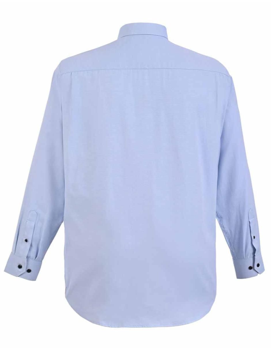 Camisa casual manga larga para hombre 3