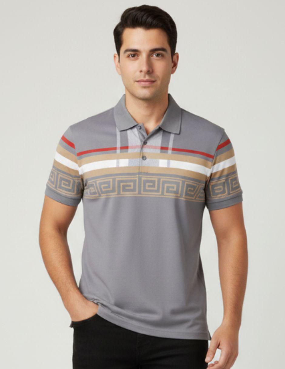 Playera tipo polo para hombre