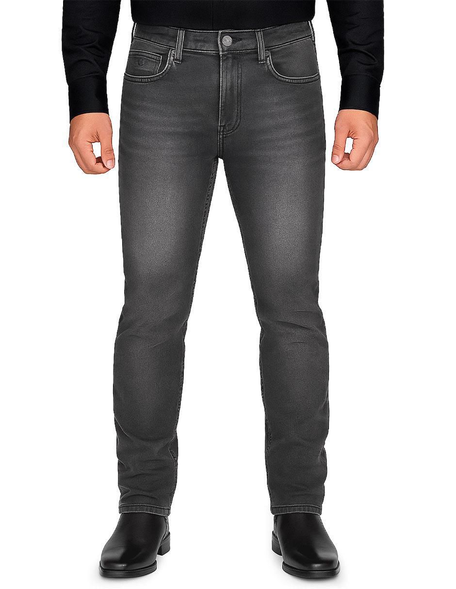 Jeans straight J130012 lavado claro para hombre