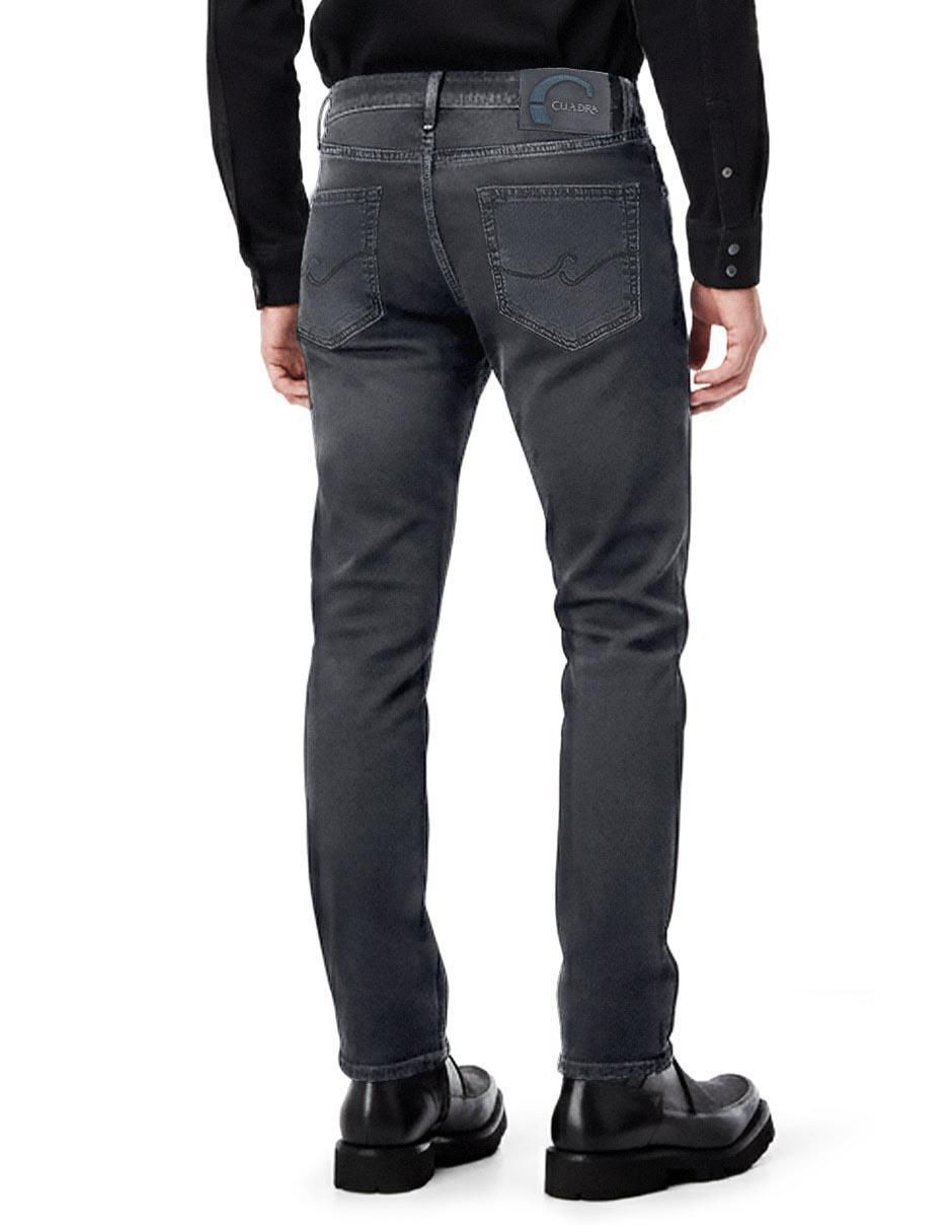 Jeans straight J130012 lavado claro para hombre 2