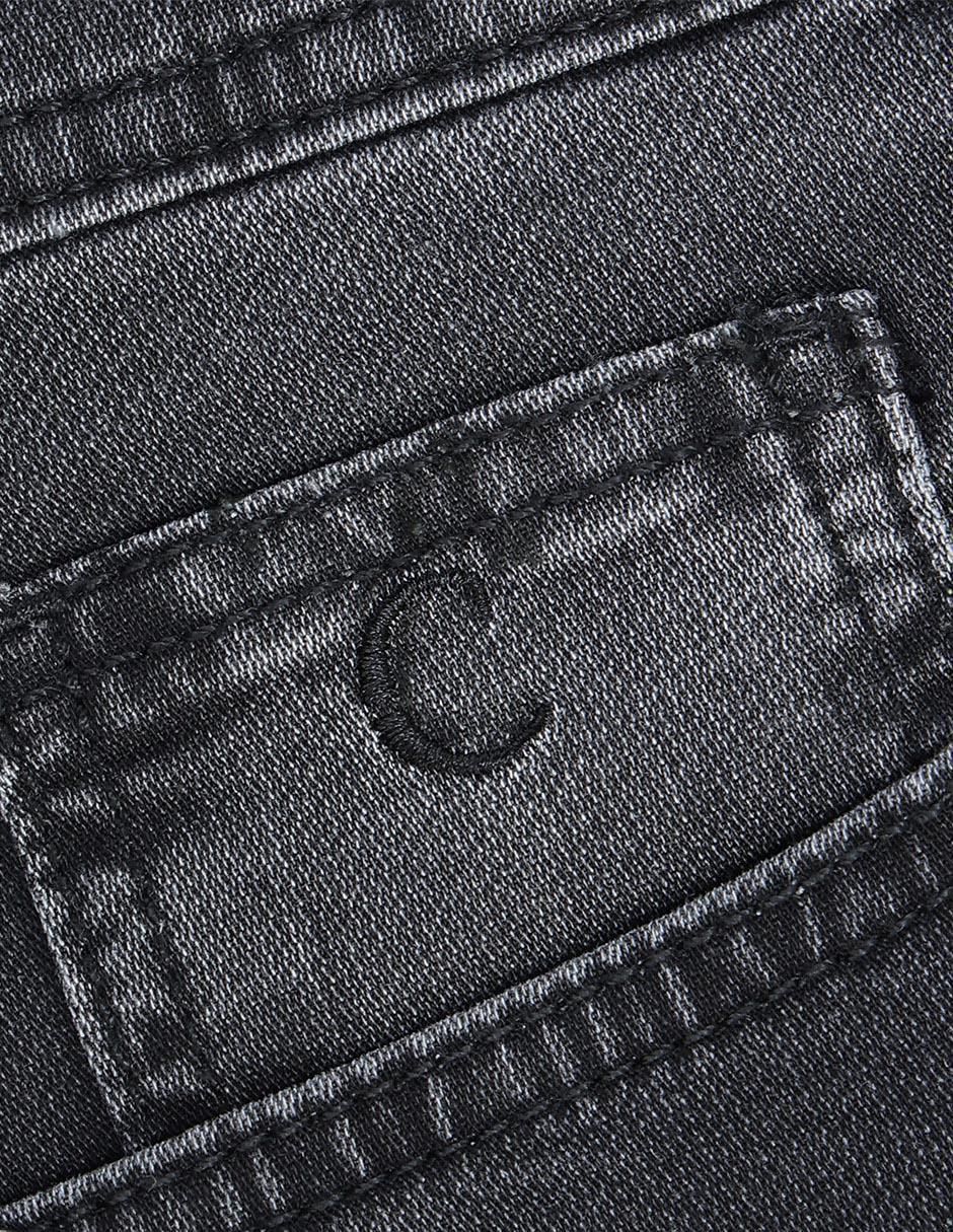 Jeans straight J130012 lavado claro para hombre 4
