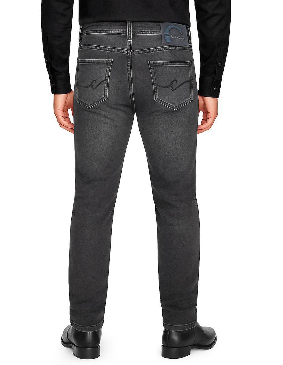 Jeans straight J130012 lavado claro para hombre 5