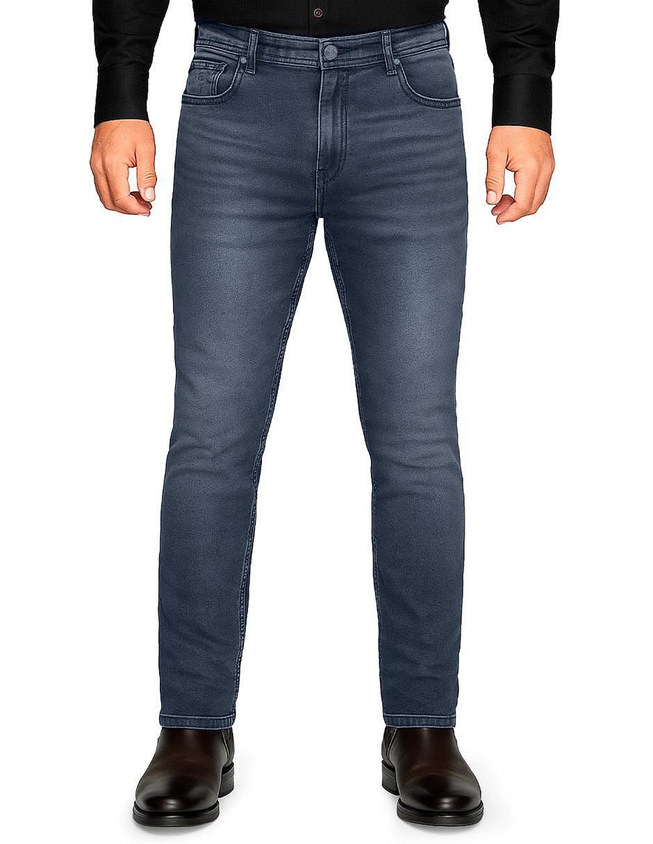 Jeans slim J130014 deslavado para hombre