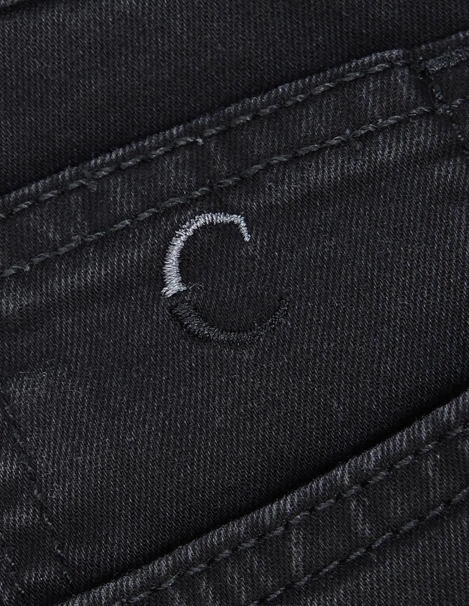 Jeans straight J130022 lavado obscuro para hombre 3