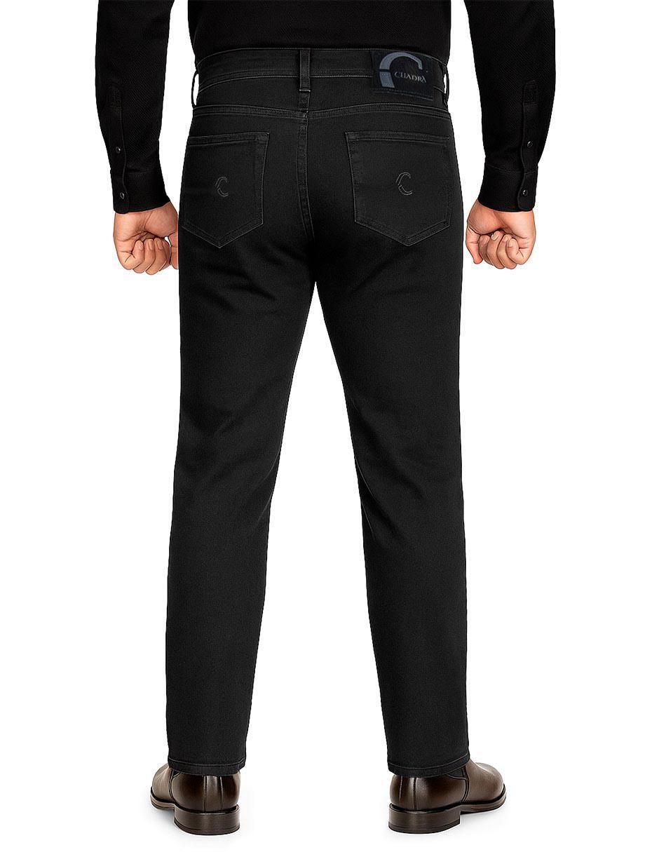 Jeans straight J130022 lavado obscuro para hombre 4