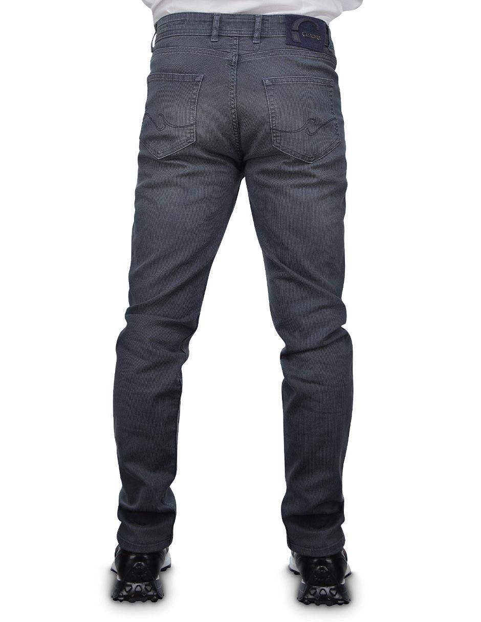 Jeans straight J230141 deslavado para hombre 2