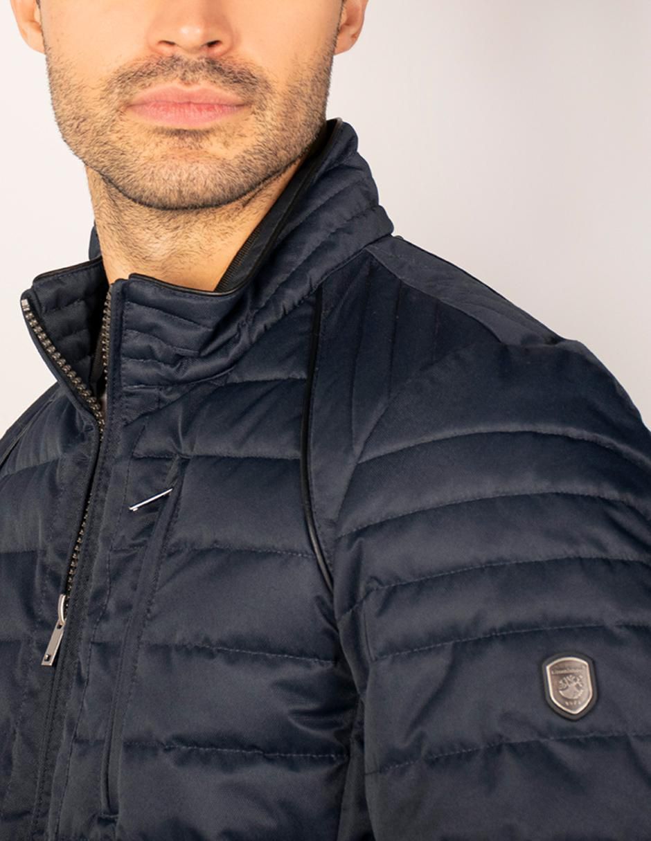 Chamarra acolchada capitonado para hombre 3