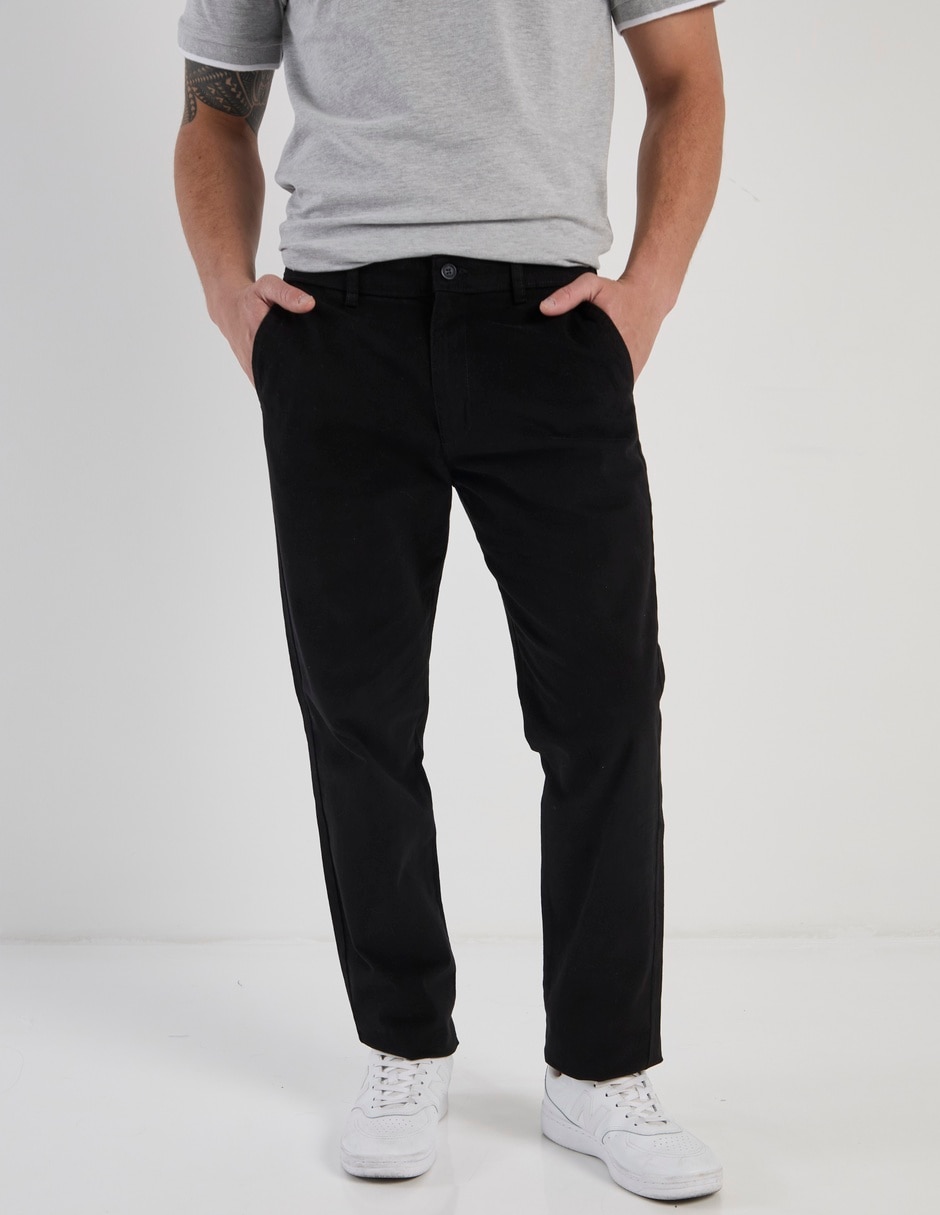 Pantalón casual slim para hombre