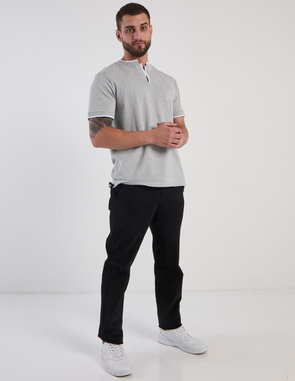 Pantalón casual slim para hombre 2