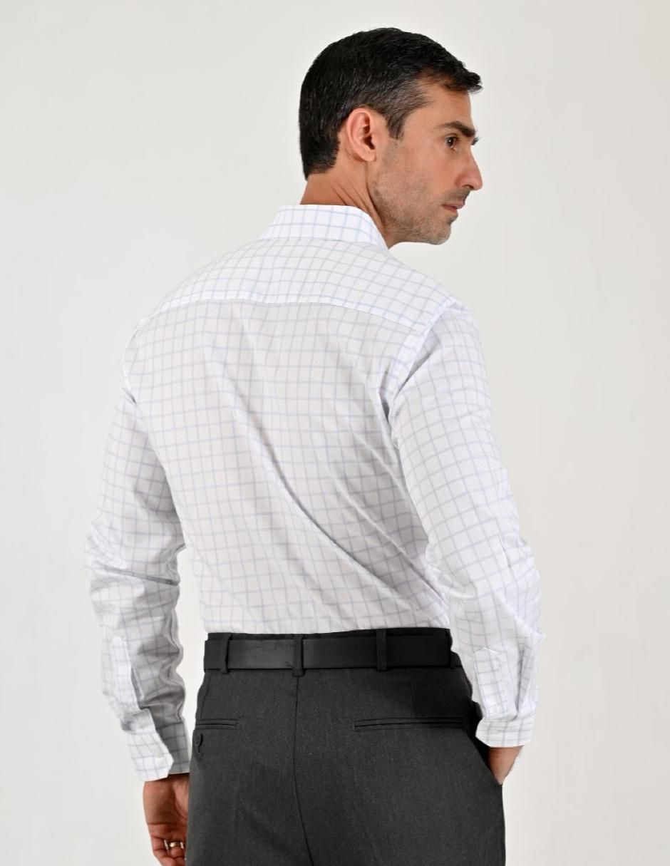 Camisa casual de algodón manga larga para hombre 2