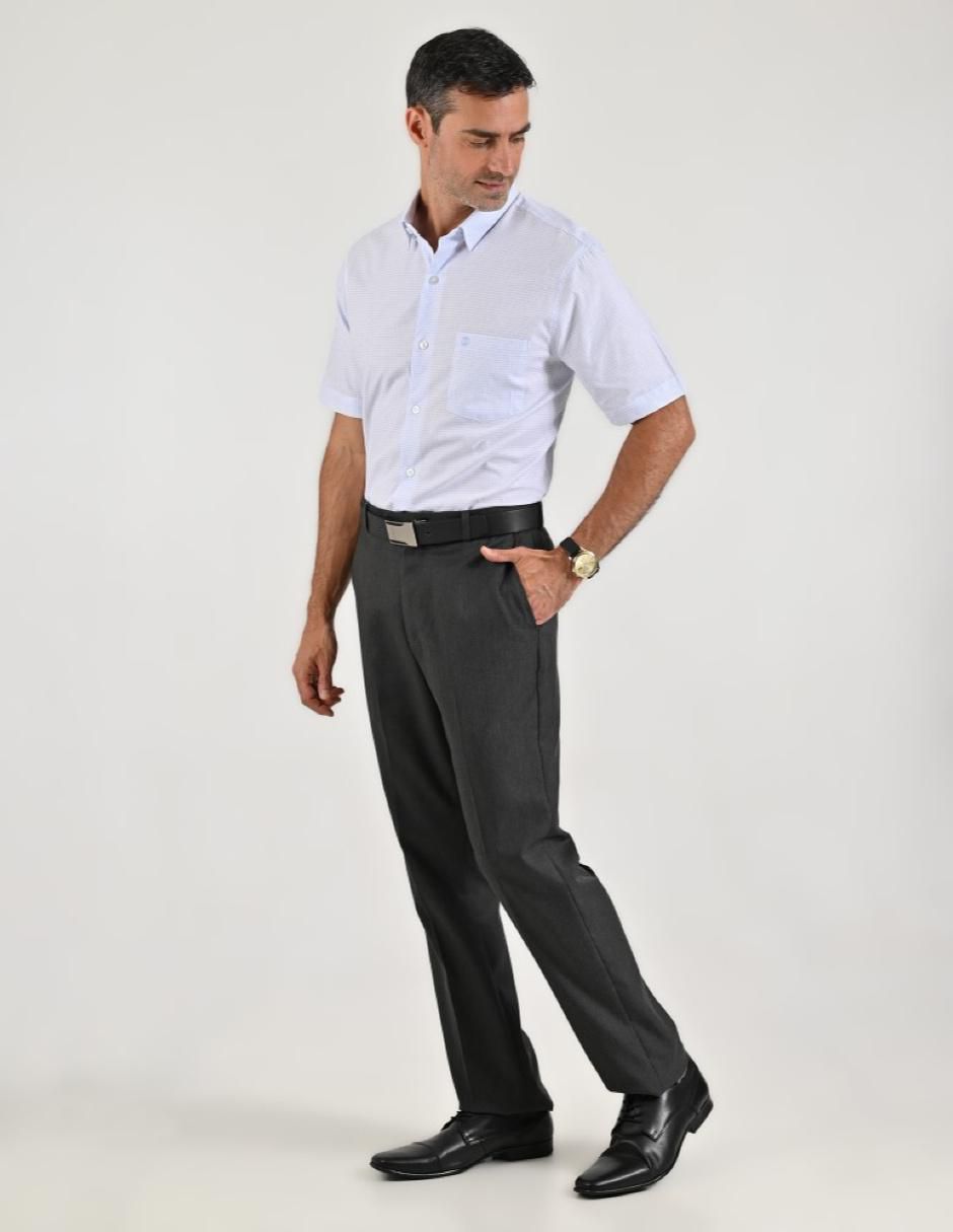 Camisa casual de algodón manga corta para hombre 5