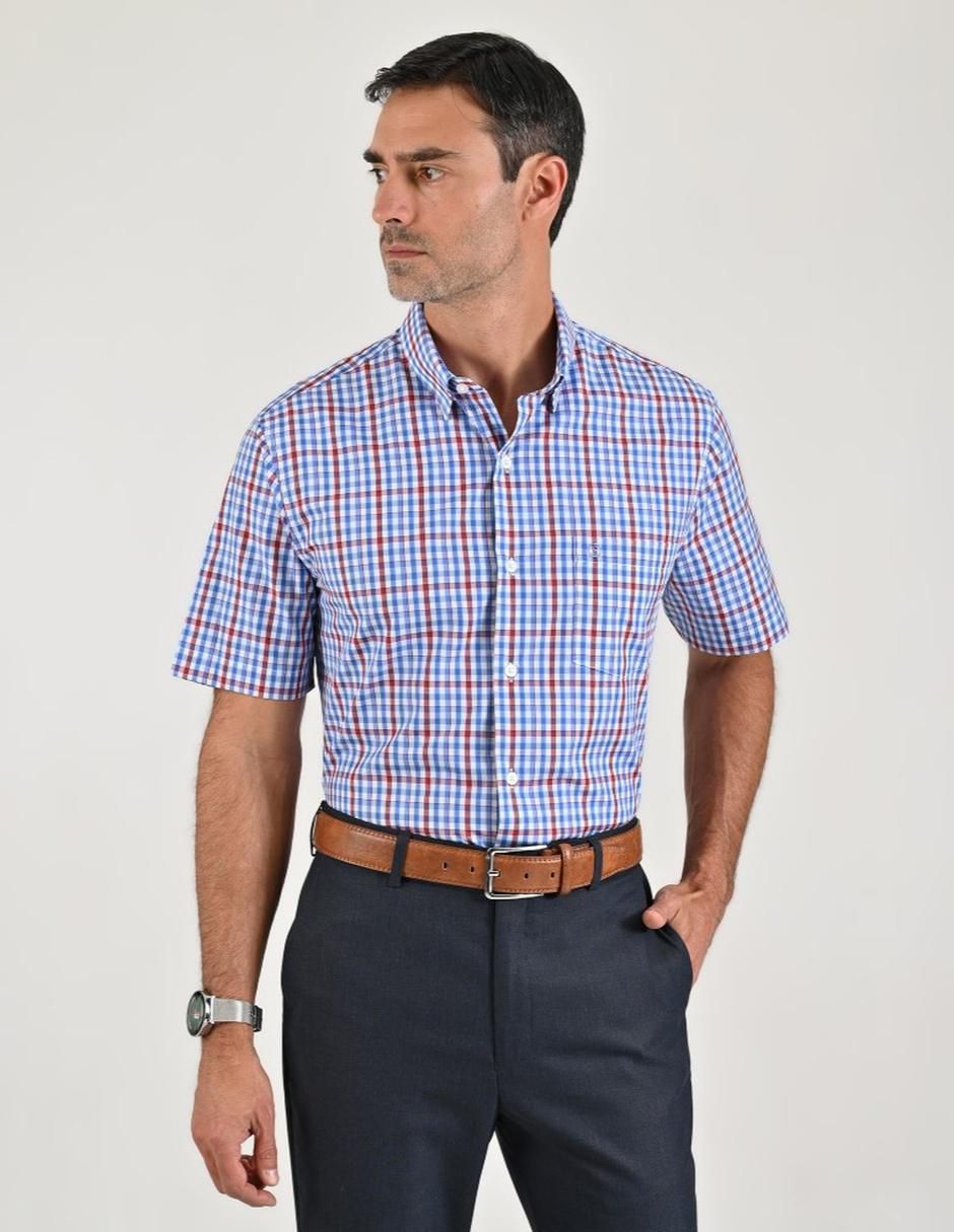 Camisa casual manga corta para hombre Camisa casual manga corta para hombre