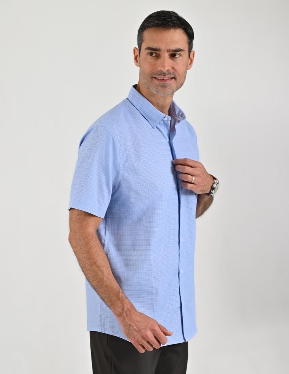 Camisa casual manga corta para hombre 3
