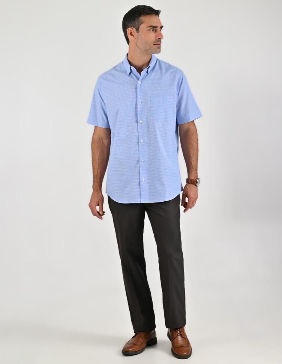 Camisa casual manga corta para hombre 5