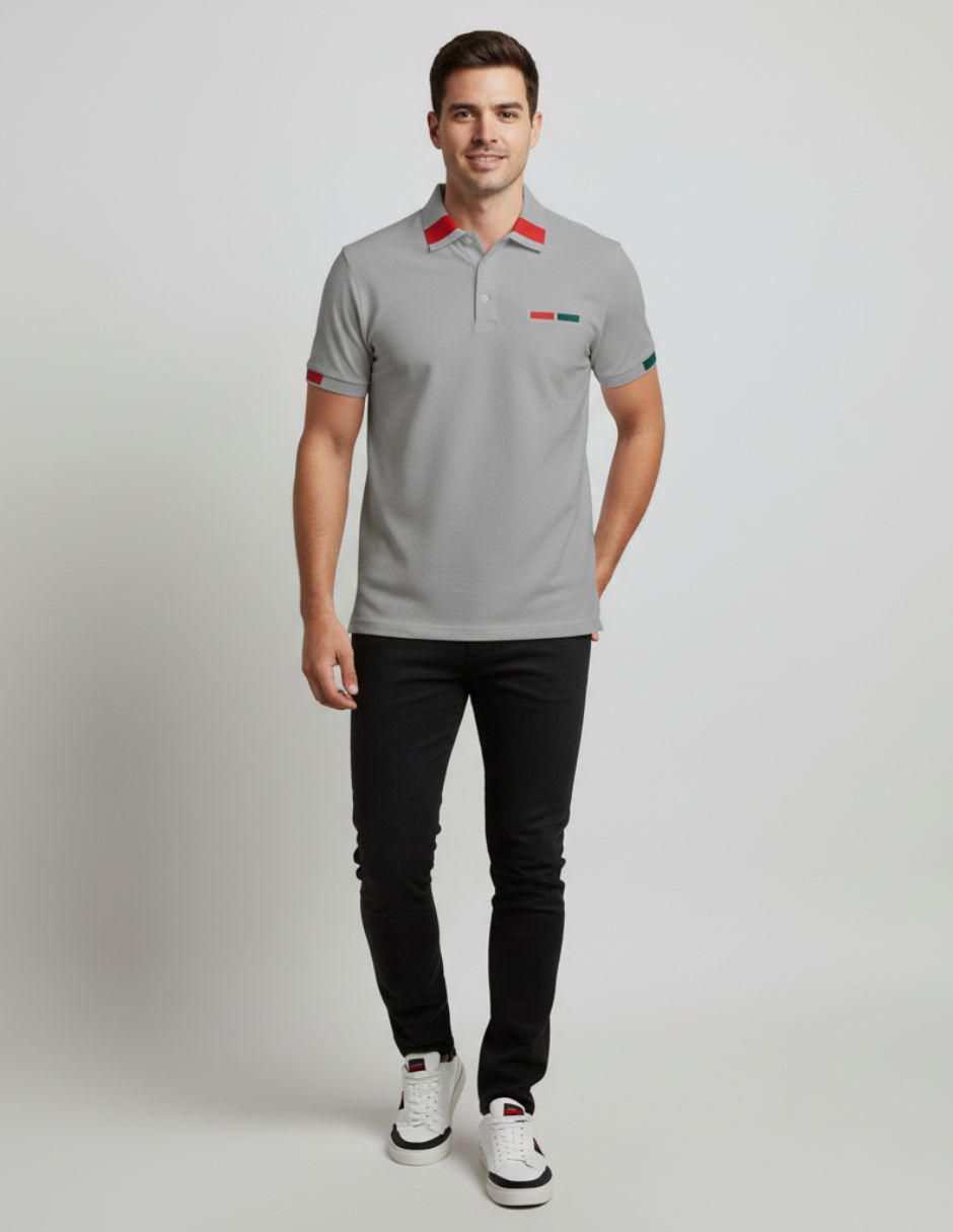 Playera tipo polo Pavini para hombre