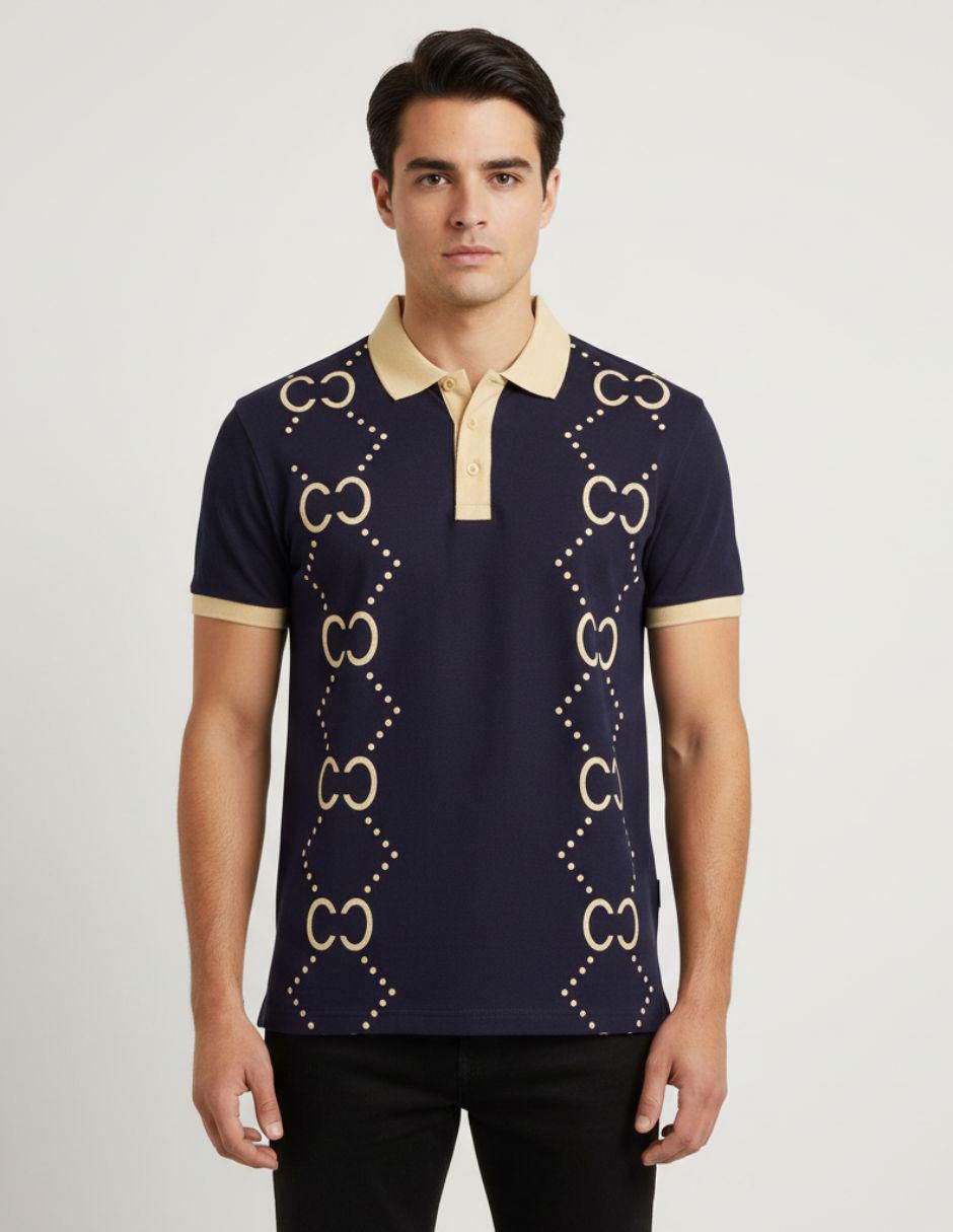 Playera tipo polo para hombre