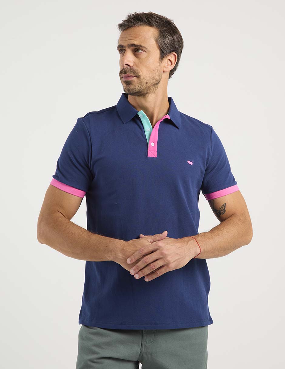 Playera tipo polo para hombre