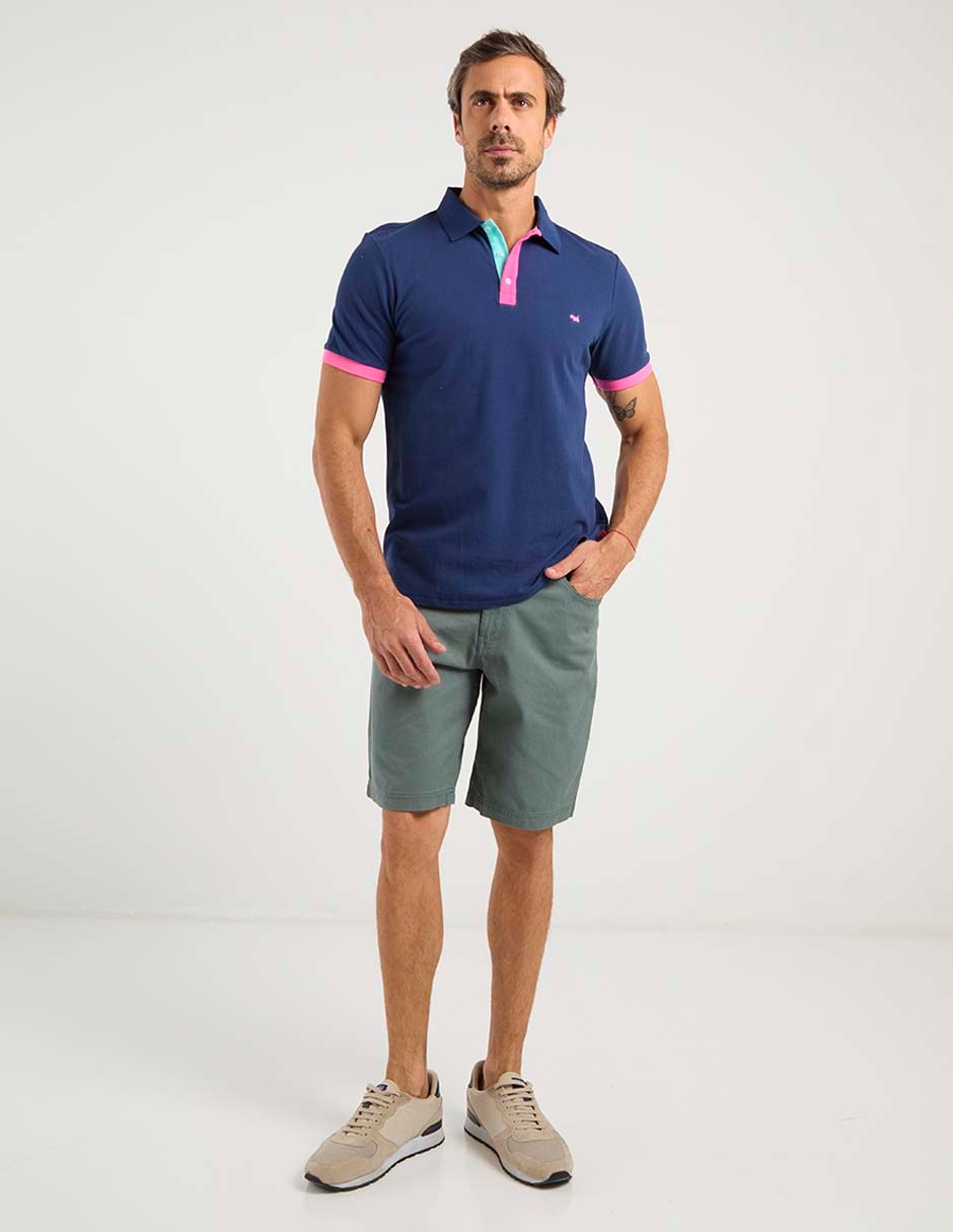 Playera tipo polo Ferrioni para hombre