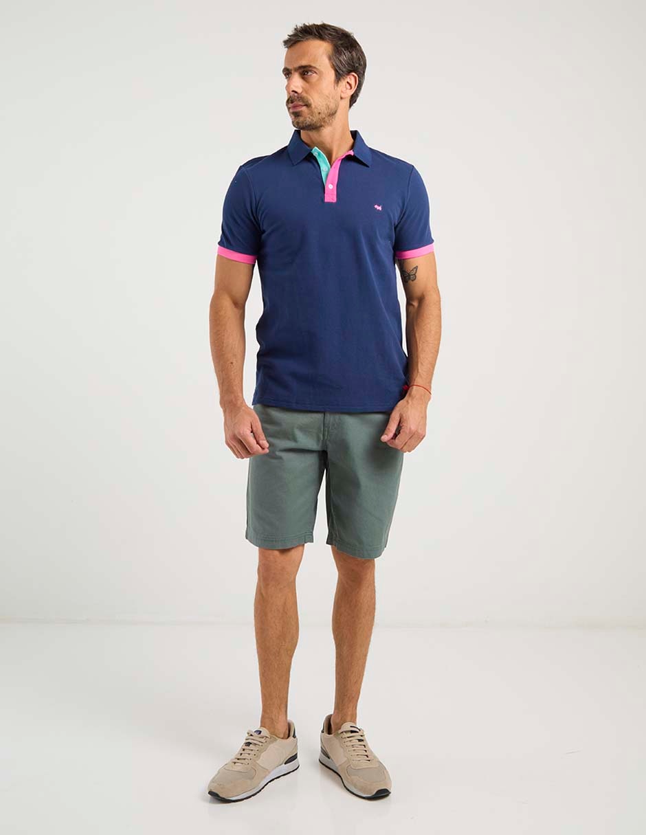 Playera tipo polo Ferrioni para hombre