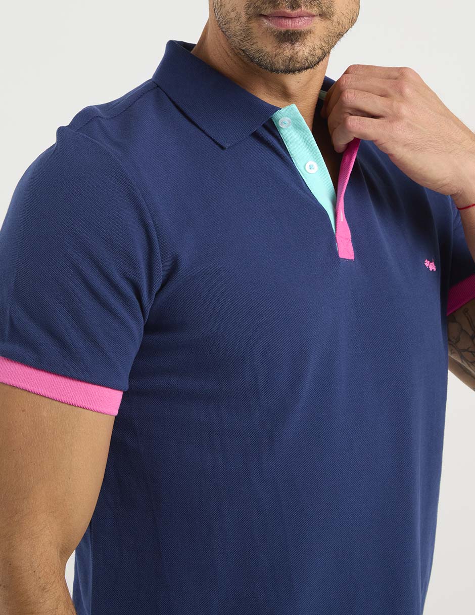 Playera tipo polo Ferrioni para hombre