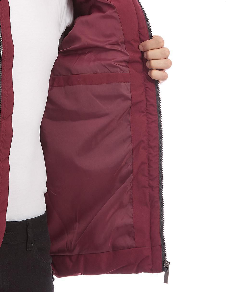 Chamarra acolchada con bolsillos para hombre 3
