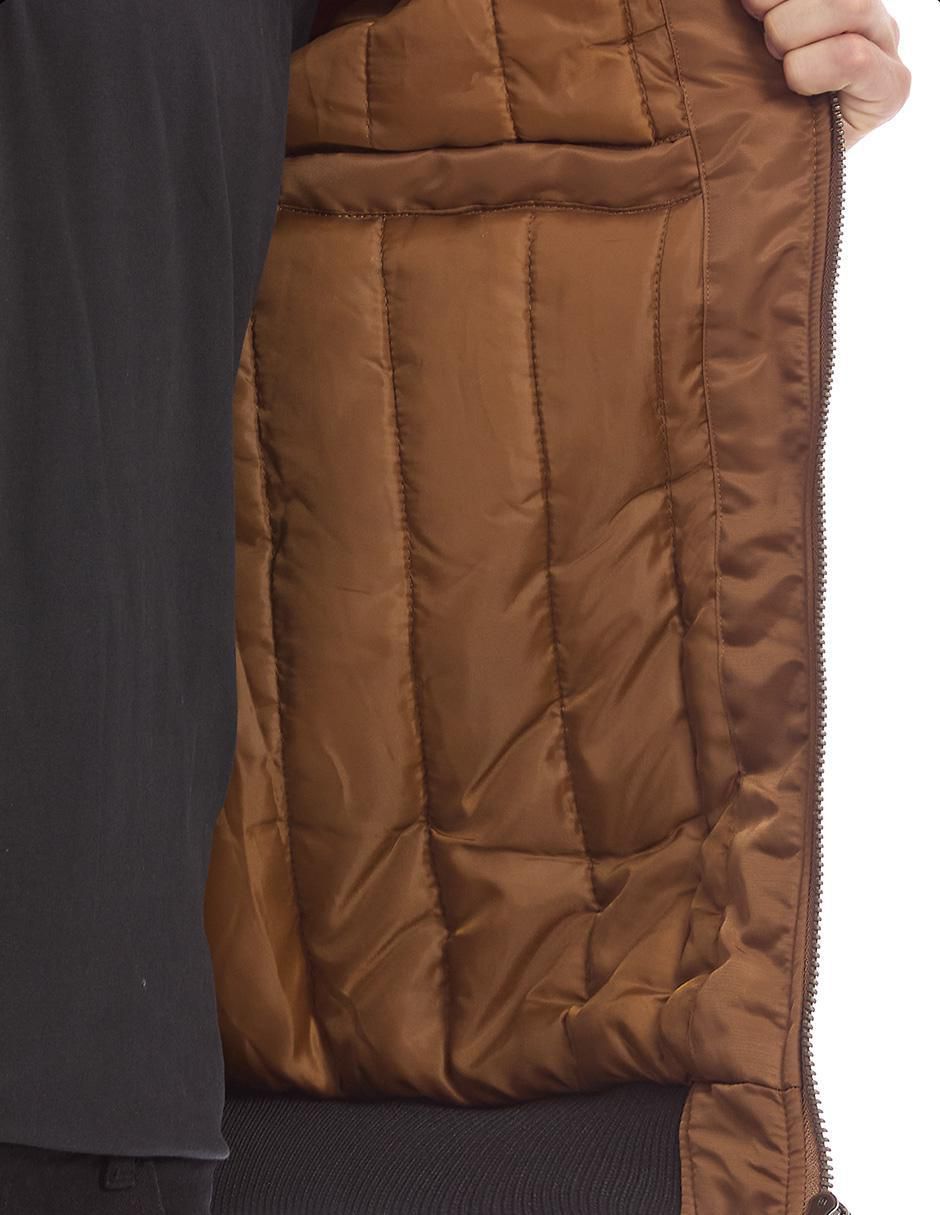 Chamarra bomber con bolsillos para hombre 2