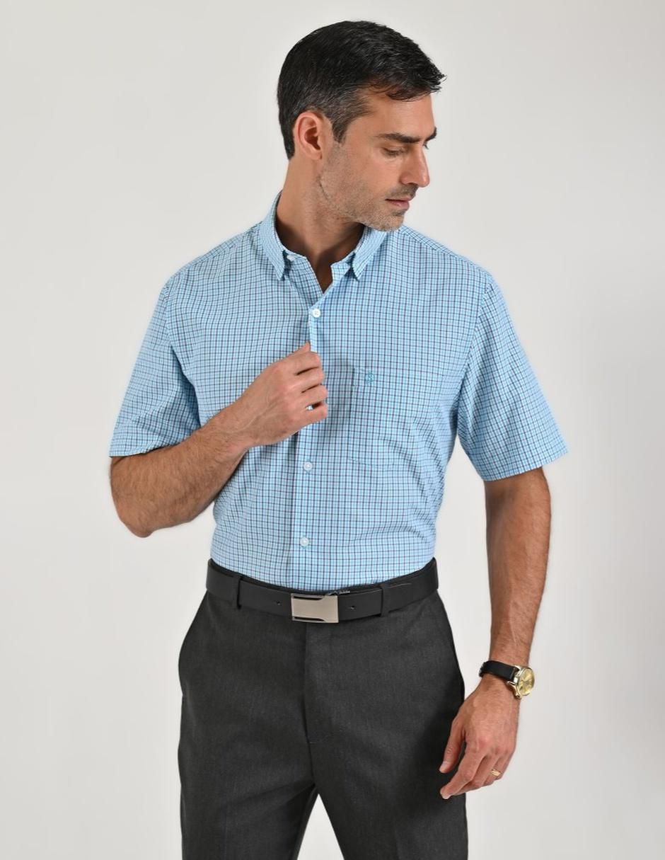 Camisa casual manga corta para hombre Camisa casual manga corta para hombre