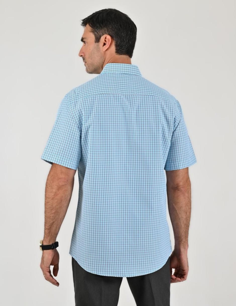Camisa casual manga corta para hombre 2