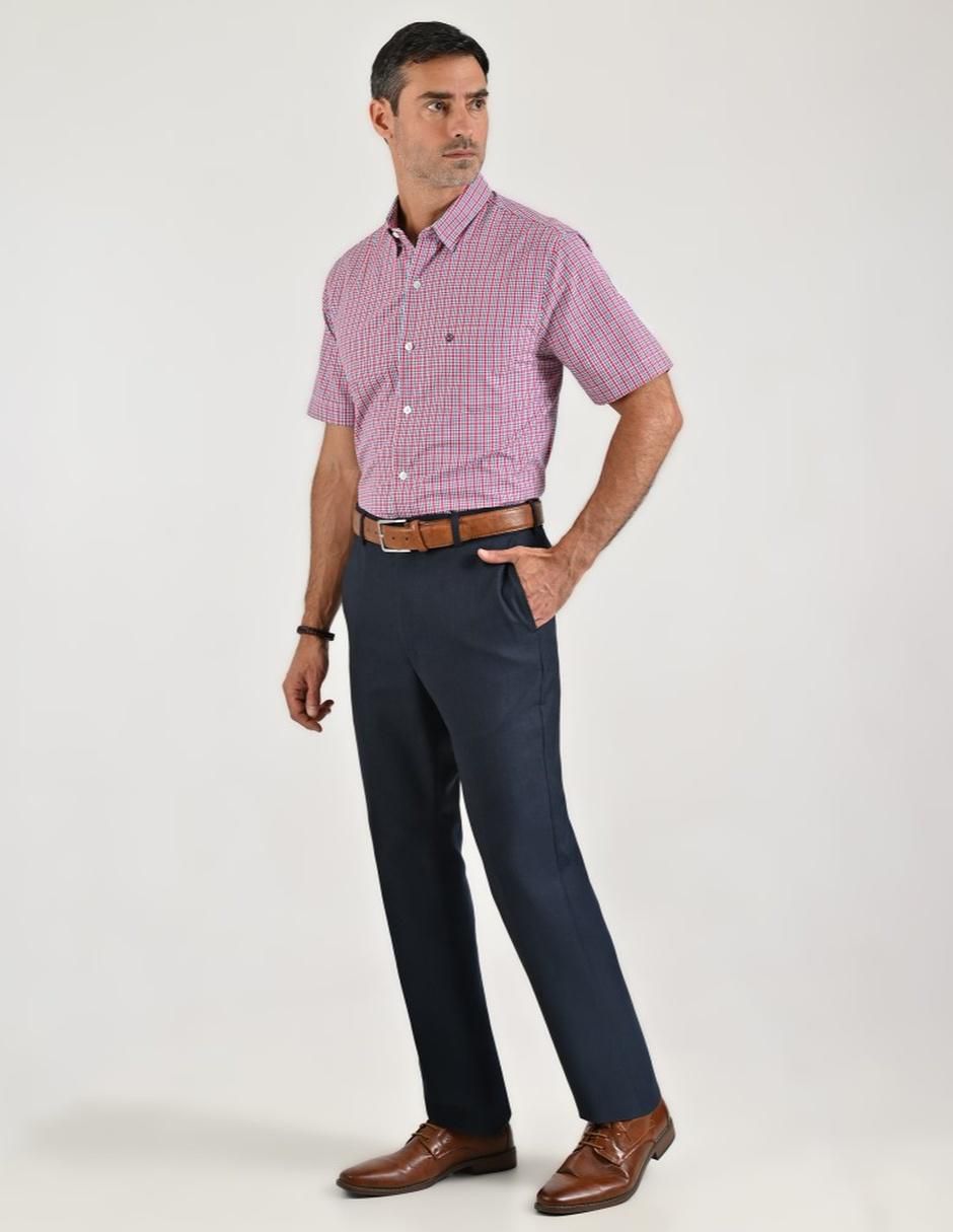 Camisa casual manga corta para hombre 5