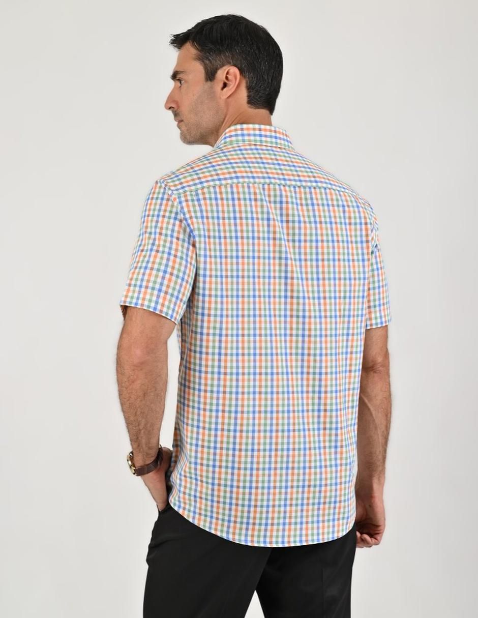 Camisa casual manga corta para hombre 2